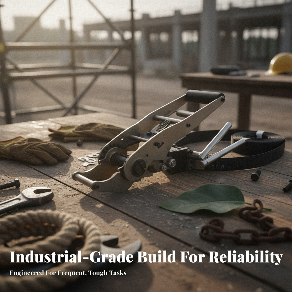 Heavy Equipment And Machinery - Compact Strap Tensioner Packing Equipment Easy