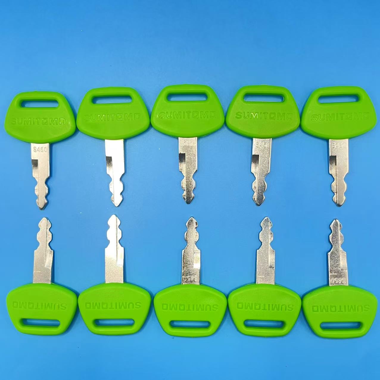 1/5/10PCS Green S450 Excavator - Heavy Equipment Logo recension och pris