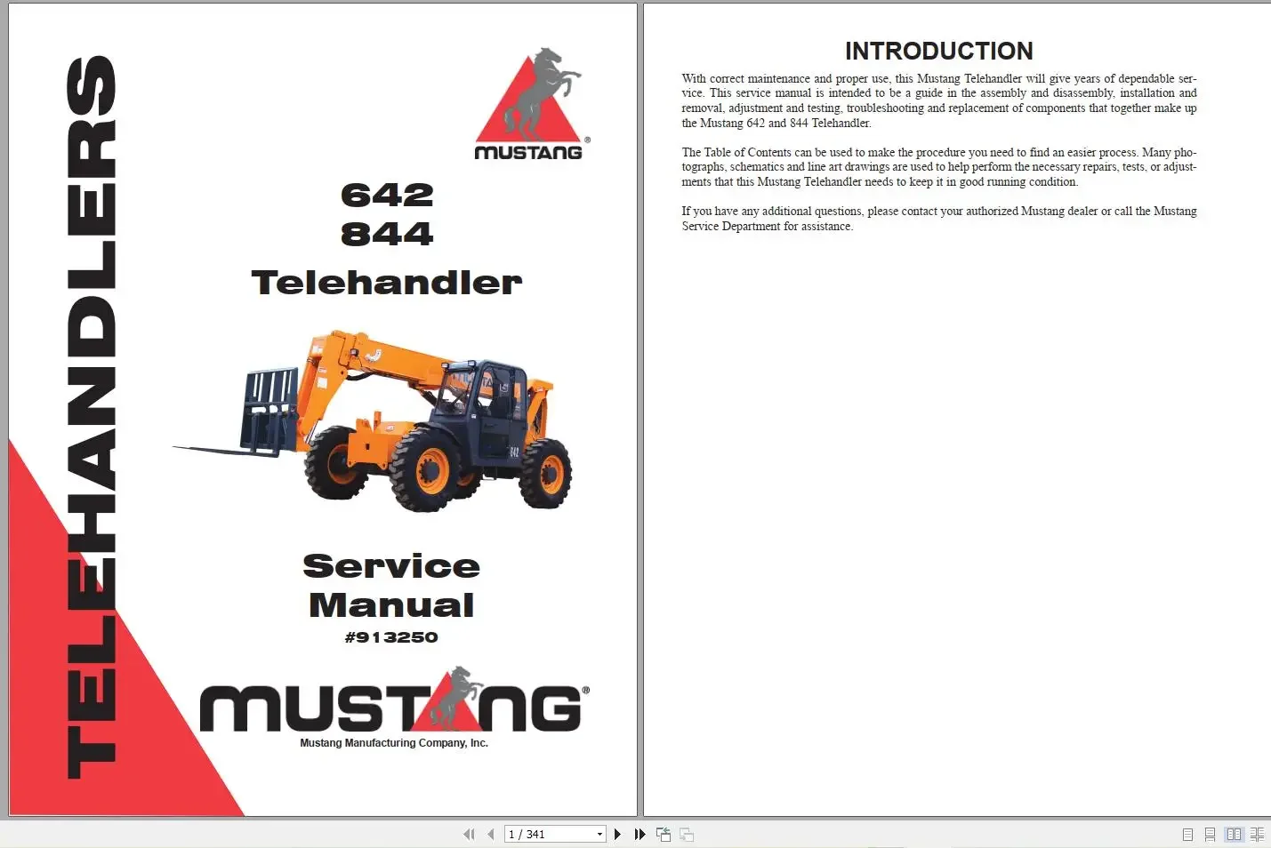 AutoEPC Mustang Machinery Heav - Heavy Equipment Pdf recension och pris