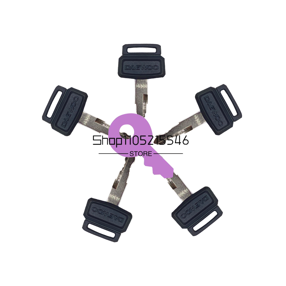 20/10/5/1pcs for D300 Keys Exc - Heavy Equipment Logo recension och pris