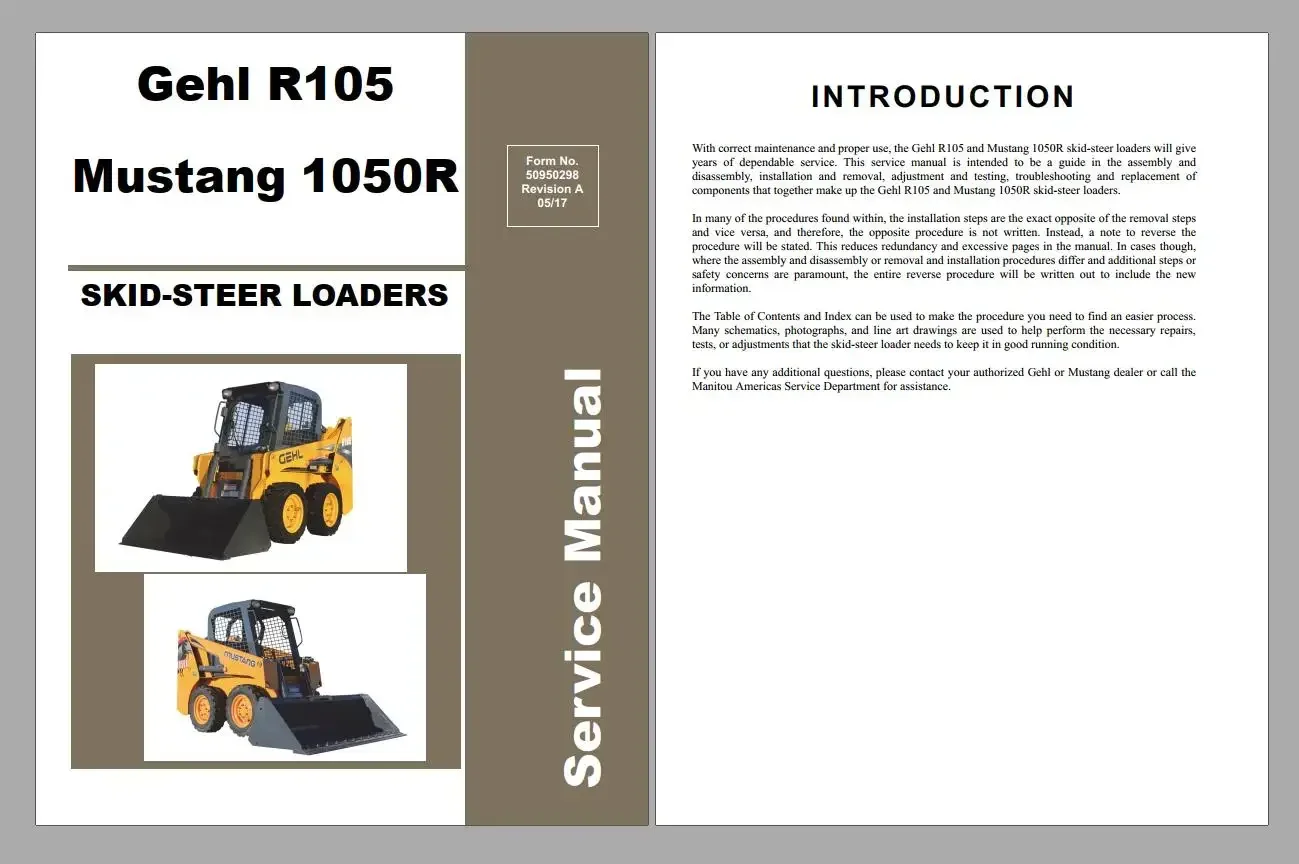 SpecDiag Mustang Machinery Hea - Heavy Equipment Pdf recension och pris