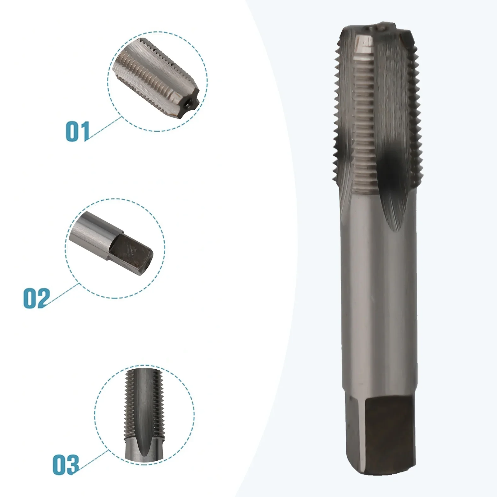 1/8-27 NPT Tap HSS Taper Pipe  - Pipe Threading Machine recension och pris