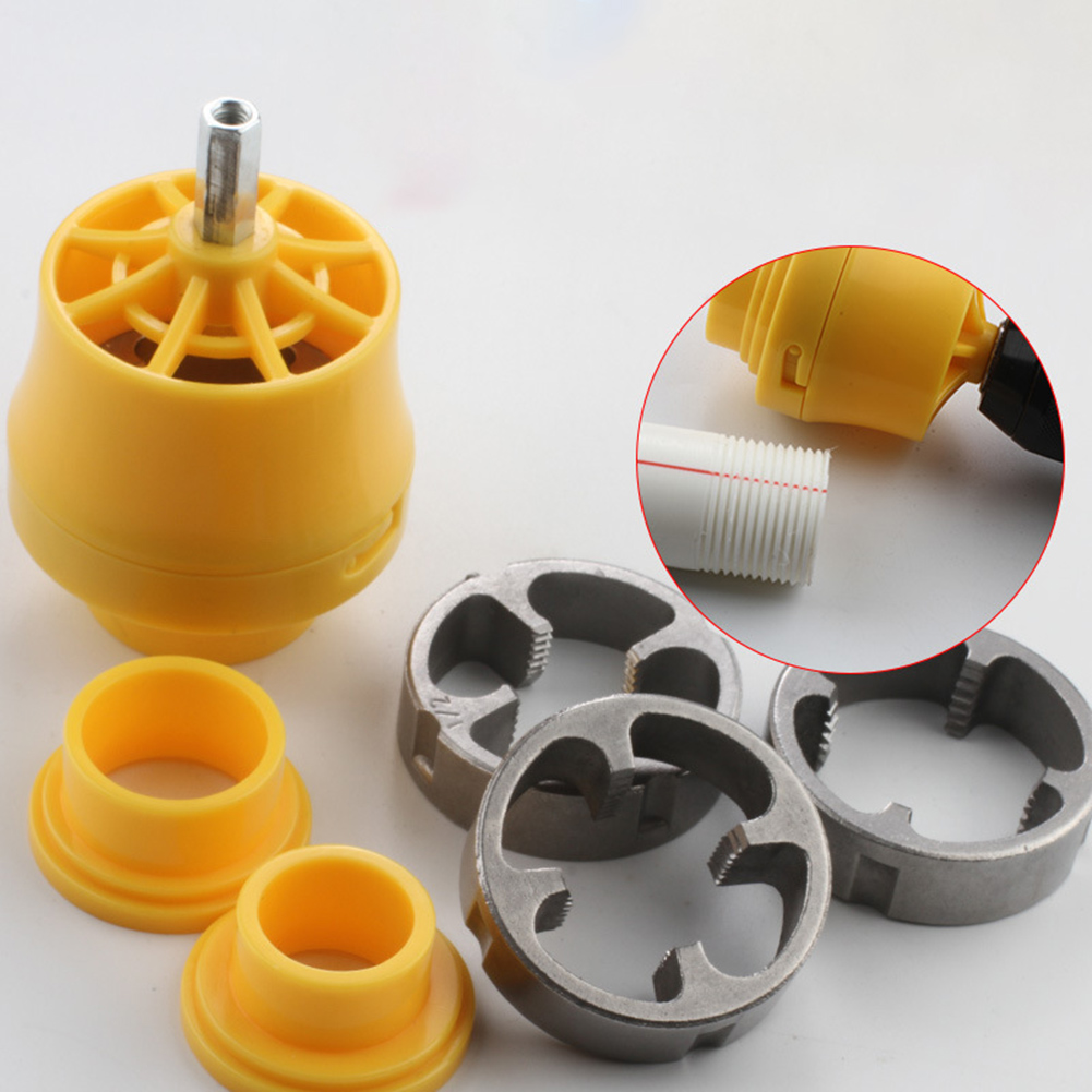 PVC Pipe Threader Kit With 1/2 - Pipe Threading Machine recension och pris
