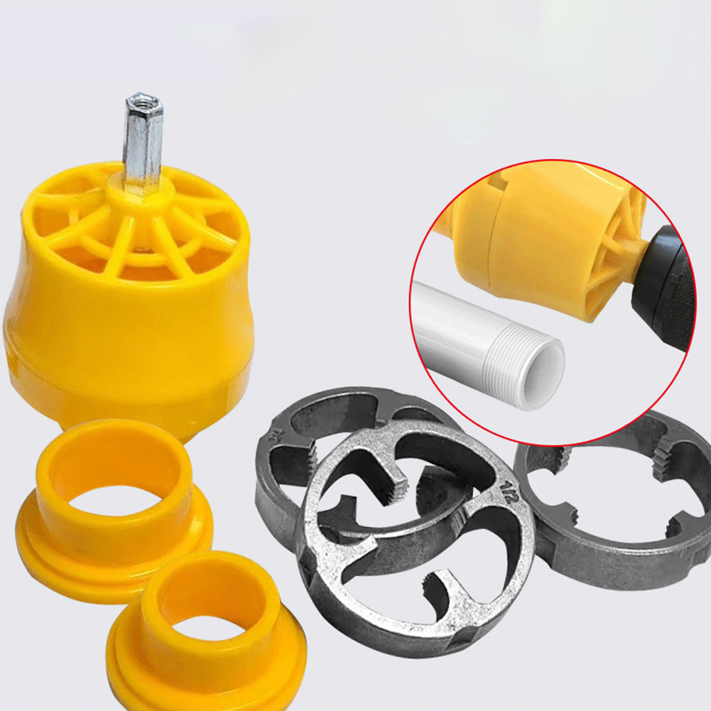 PVC Pipe Threader Kit With 1/2 - Pipe Threading Machine recension och pris